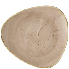 Churchill Stonecast Truffle Lotus Plate 24.5cm/9.7" (Pack of 12)