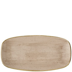 Churchill Stonecast Truffle Chefs Oblong Plate 29.8cm x 15.3cm/11.75 x 6" (Pack of 12)