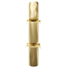 12" Twist Royale Gold Christmas Cracker with Gift (Pack of 50)