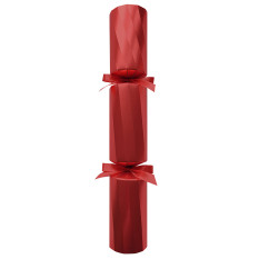 12" Twist Royale Red Christmas Cracker with Gift (Pack of 50)