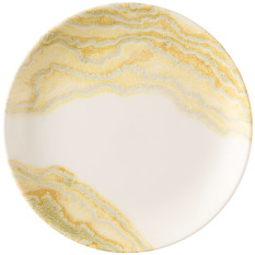 Churchill Tide Gold Evolve Coupe Plate 21.7cm/8.5"