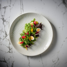 Churchill Inked Tide White Coupe Plate 16.5cm/6.5" (Pack of 12)