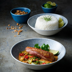 Churchill Studio Prints Raku Topaz Blue Evolve Deep Coupe Bowl 22.2cm/8.6" (Pack of 6)