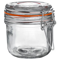 Glass Storage Jar 200ml (Pack of 6)