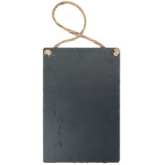 Hanging Slate Notice Menu Board 20x30cm (Pack of 6)