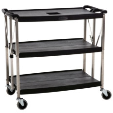 Large 3 Tier Foldable Trolley
