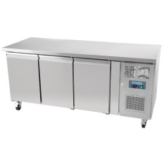 Polar U-Series Triple Door Counter Fridge 417 Litre