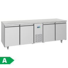 Polar U-Series Energy Efficient Range 4 Door Counter Fridge 632 Litre