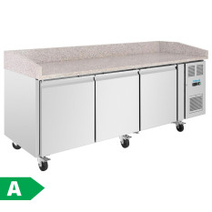 Polar U-Series Bakery Counter Fridge with Granite Top 634 Litre