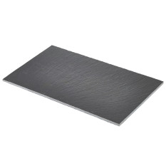Genware Slate Platter 26.5x16cm GN 1/4 (Pack of 6)