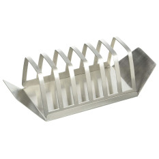Stainless Steel Toast Rack & Tray 20x7x6.5cm