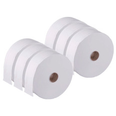 Jumbo Toilet Roll 2.25 Inch Core 2 Ply (Pack of 6)