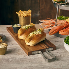 GenWare Acacia Wood Paddle Board 50 x 15 x 2cm