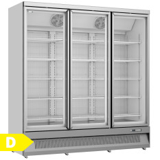 Prodis XPD1850-N-G-LE Heavy Duty Triple Door Display Freezer
