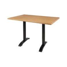 Bolero Rectangle Table Top Natural Ash Veneer 1100 x 700mm