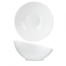 Churchill Alchemy Melamine Buffet Tilt Bowl 33cm White