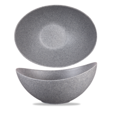 Churchill Alchemy Melamine Buffet Moonstone Bowl 36cm Granite