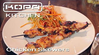 Chicken Skewers Charcoal Oven Recipe