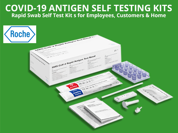 NEW COVID-19 Rapid Antigen Self Testing Kits from Roche
